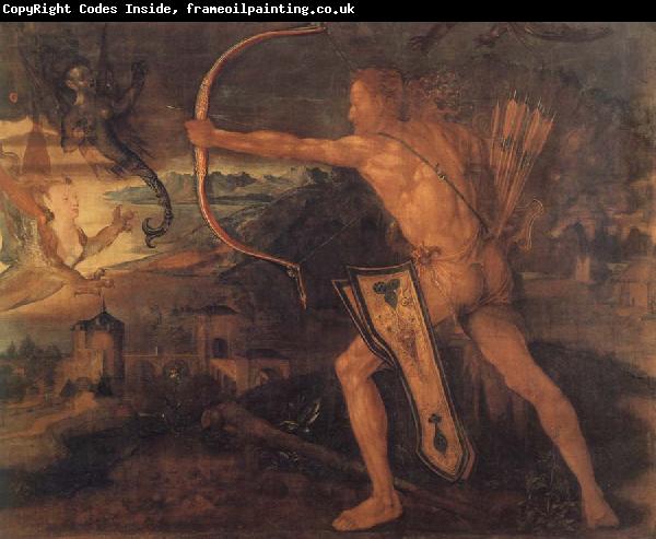Albrecht Durer Hercules Kills the Stymphalic Birds